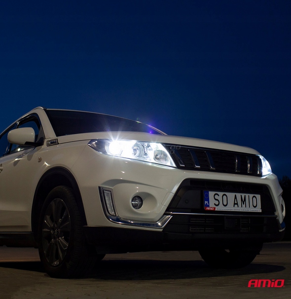 ŻARÓWKI SAMOCHODOWE LED SERIA HP FULL CANBUS H7/H18 6500K AMIO-03674 - obrazek 5