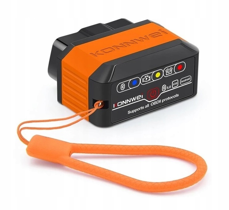 MIERNIK DIAGNOSTYCZNY INTERFEJS ELM327 OBD2 BLUETOOTH 5.0 KW905 - obrazek 4