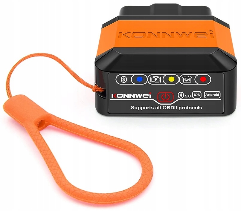 MIERNIK DIAGNOSTYCZNY INTERFEJS ELM327 OBD2 BLUETOOTH 5.0 KW905 - obrazek 3