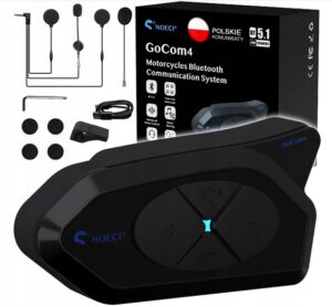 INTERKOM MOTOCYKLOWY KONFERENCJA GOCOM4 BT 5.1 POLSKI LEKTOR NOECI