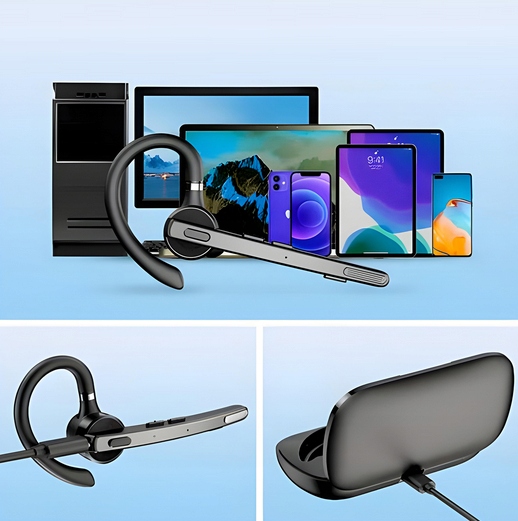 BEZPRZEWODOWE SŁUCHAWKA NEW BEE M53 BLUETOOTH 5.1 DLA KIEROWCÓW - obrazek 3