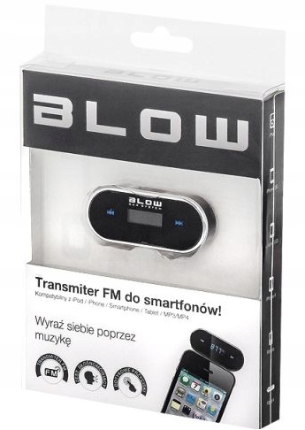 TRANSMITER FM DO SMARTFONÓW IPOD IPHONE TABLET MP3/MP4 WYŚWIETLACZ LCD - obrazek 2