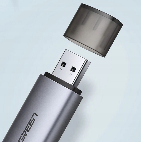 CZYTNIK KART SD / MICRO SD NA USB-A 3.0 / USB-C 3.0 SZARY UGREEN CM185 - obrazek 11