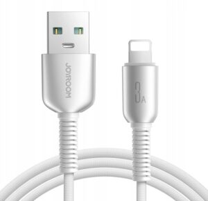 KABEL PRZEWÓD USB-A - LIGHTNING 3A PRZEWÓD 1,2M JASNOSZARY S-A51