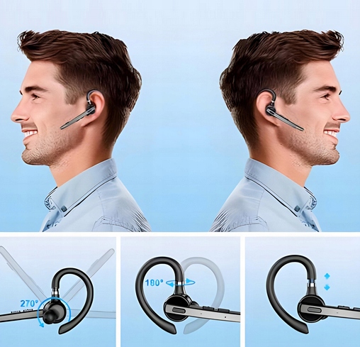 BEZPRZEWODOWE SŁUCHAWKA NEW BEE M53 BLUETOOTH 5.1 DLA KIEROWCÓW - obrazek 6