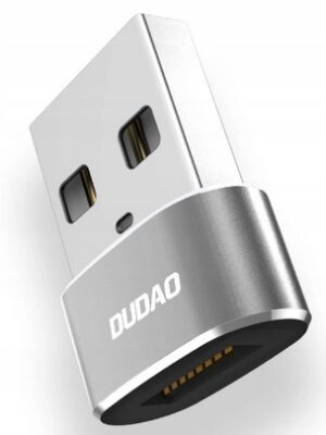ADAPTER PRZEJŚCIÓWKA ZE ZŁĄCZA USB TYP-C NA USB CZARNY L16AC