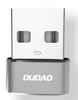 ADAPTER PRZEJŚCIÓWKA ZE ZŁĄCZA USB TYP-C NA USB CZARNY L16AC - obrazek 3