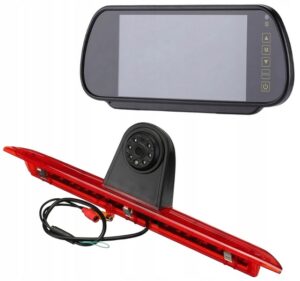 ZESTAW COFANIA ŚWIATŁO STOP Z KAMERĄ + MONITOR 7" SPRINTER CRAFTER DIODY IR