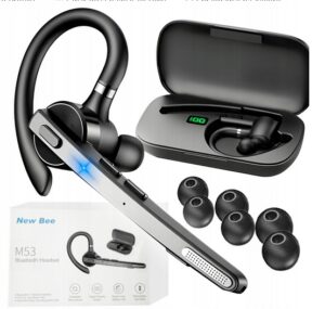 BEZPRZEWODOWE SŁUCHAWKA NEW BEE M53 BLUETOOTH 5.1 DLA KIEROWCÓW