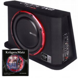 SKRZYNIA BASOWA TUBA-BOSCHMANN SUBWOOFER AKTYWNY BW-1129RS 700W + KABLE