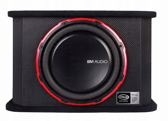 SKRZYNIA BASOWA TUBA-BOSCHMANN SUBWOOFER AKTYWNY BW-1129RS 700W + KABLE - obrazek 5