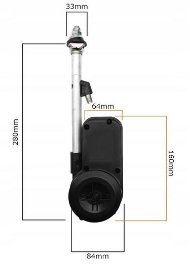 Antena elektryczna automatyczna Mercedes W124 W201 W202 BMW E30 E36 E36 - obrazek 5