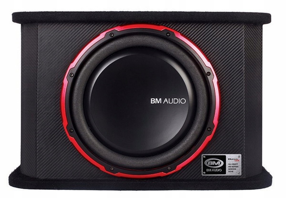 SKRZYNIA BASOWA TUBA-BOSCHMANN SUBWOOFER AKTYWNY BW-1129RS 700W + KABLE - obrazek 3