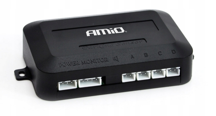 Zestaw czujników parkowania LED 4 sensory czarne - obrazek 6