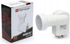 KONWERTER OPTICUM QUAD RED ROBUST HD 4K