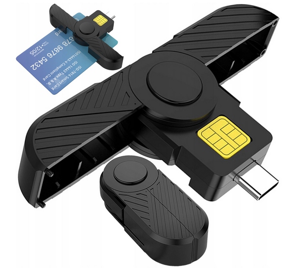 CZYTNIK KART TACHOGRAFU TACHO KIEROWCY KIEROWCÓW USB-C DO SMARTFONA - obrazek 11