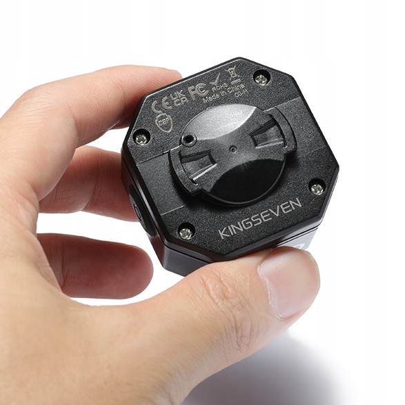 ALARM ROWEROWY ANTYKRADZIEŻOWY LAMPKA TYLNA TYŁ ROWEROWA DZWONEK PILOT K7 - obrazek 6