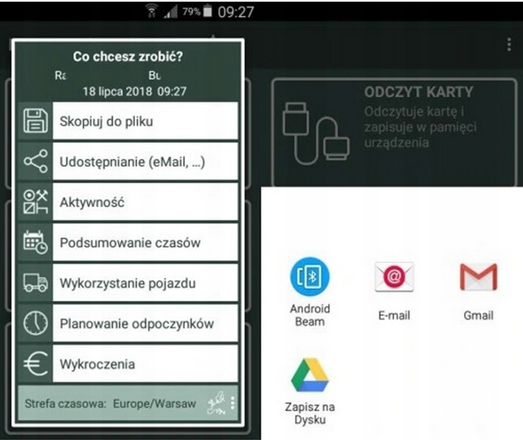 CZYTNIK KART TACHOGRAFU TACHO KIEROWCY KIEROWCÓW USB-C DO SMARTFONA - obrazek 10