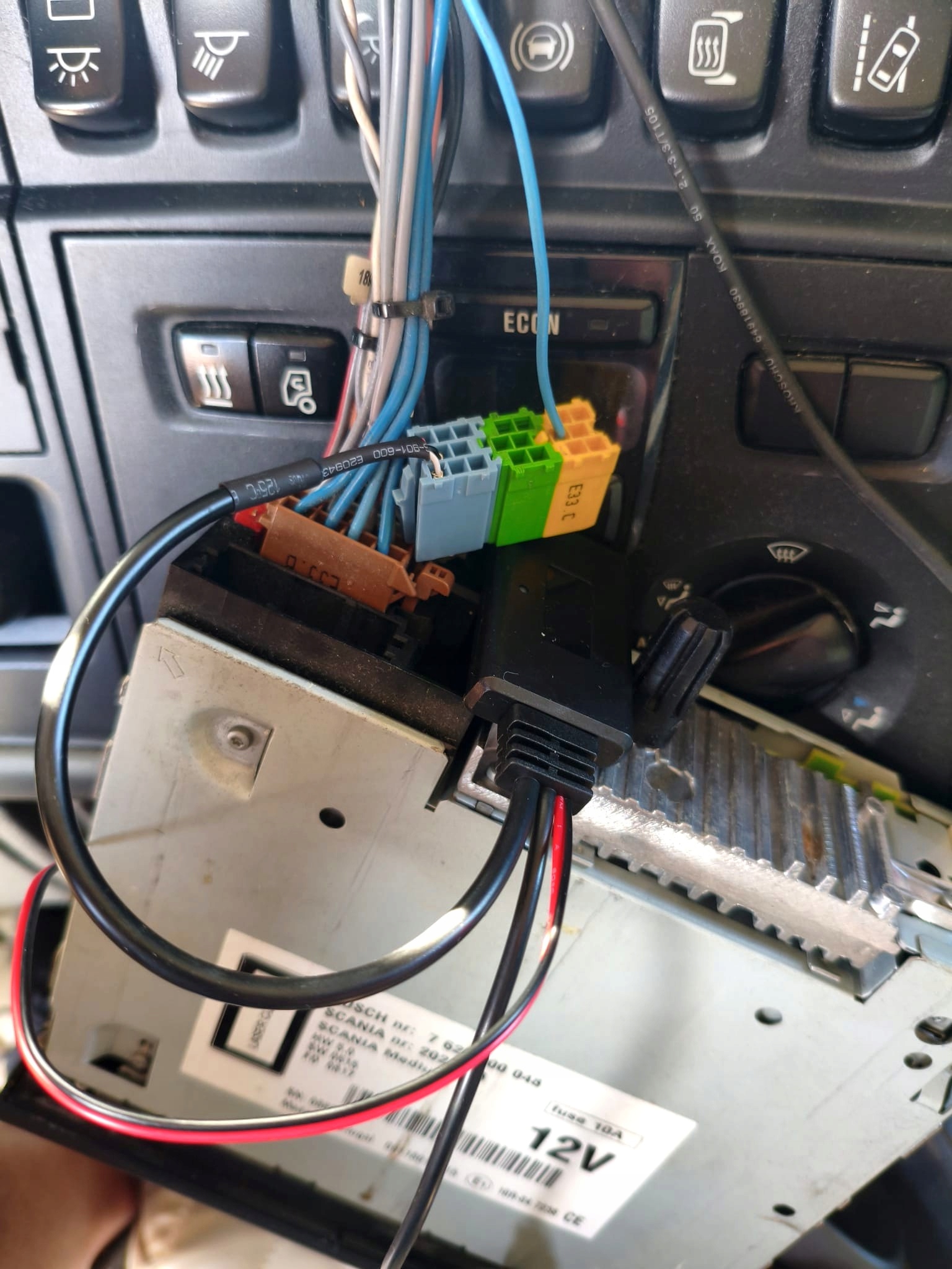 ADAPTER MODUŁ BLUETOOTH SCANIA RADIO BOSCH 7620000048 - obrazek 8