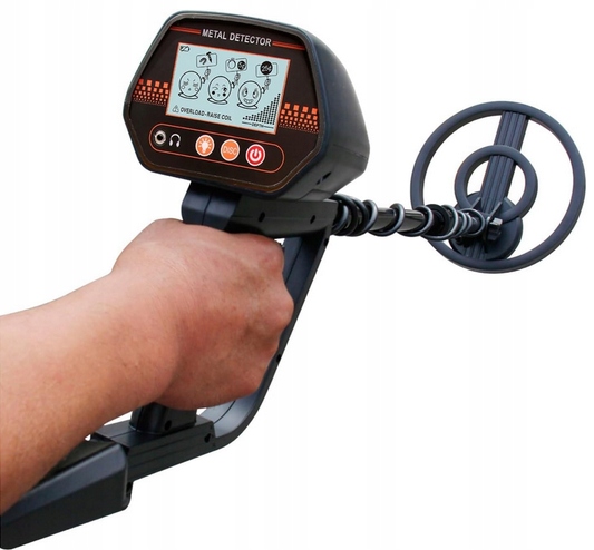 PROFESJONALNY WYKRYWACZ METALI, ZŁOTA, SREBRA, MONET, DETEKTOR MD-4070 + Baterie gratis! - obrazek 3