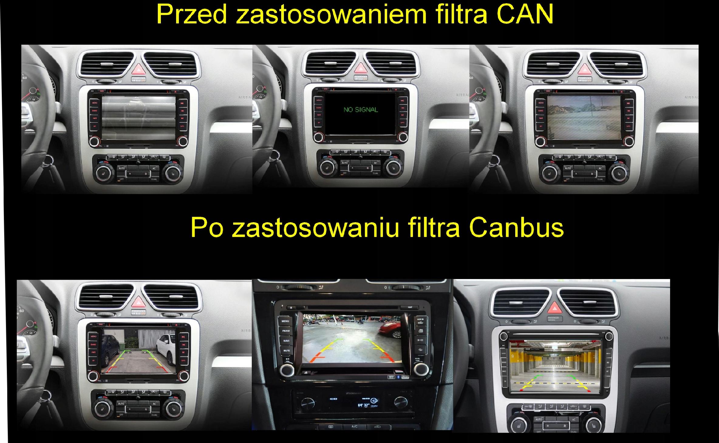 KAMERA COFANIA FILTR CANBUS MIGOTANIE OBRAZU 12V BEZ WTYKU - obrazek 4