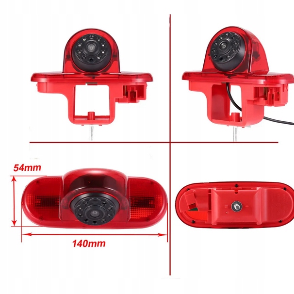ZESTAW COFANIA STOP Z KAMERĄ REGULOWANY KĄT+MONITOR 7' TRAFIC VIVARO COMBO - obrazek 2