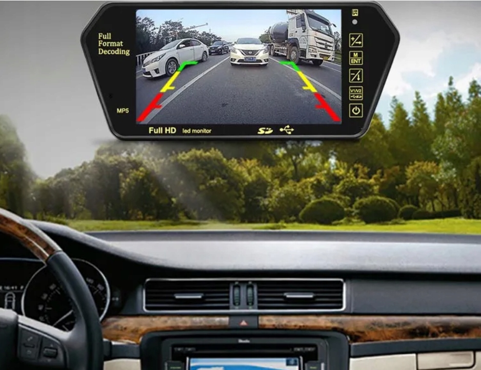 ZESTAW COFANIA ŚWIATŁO STOP Z KAMERĄ + MONITOR 7" SPRINTER CRAFTER DIODY IR - obrazek 10