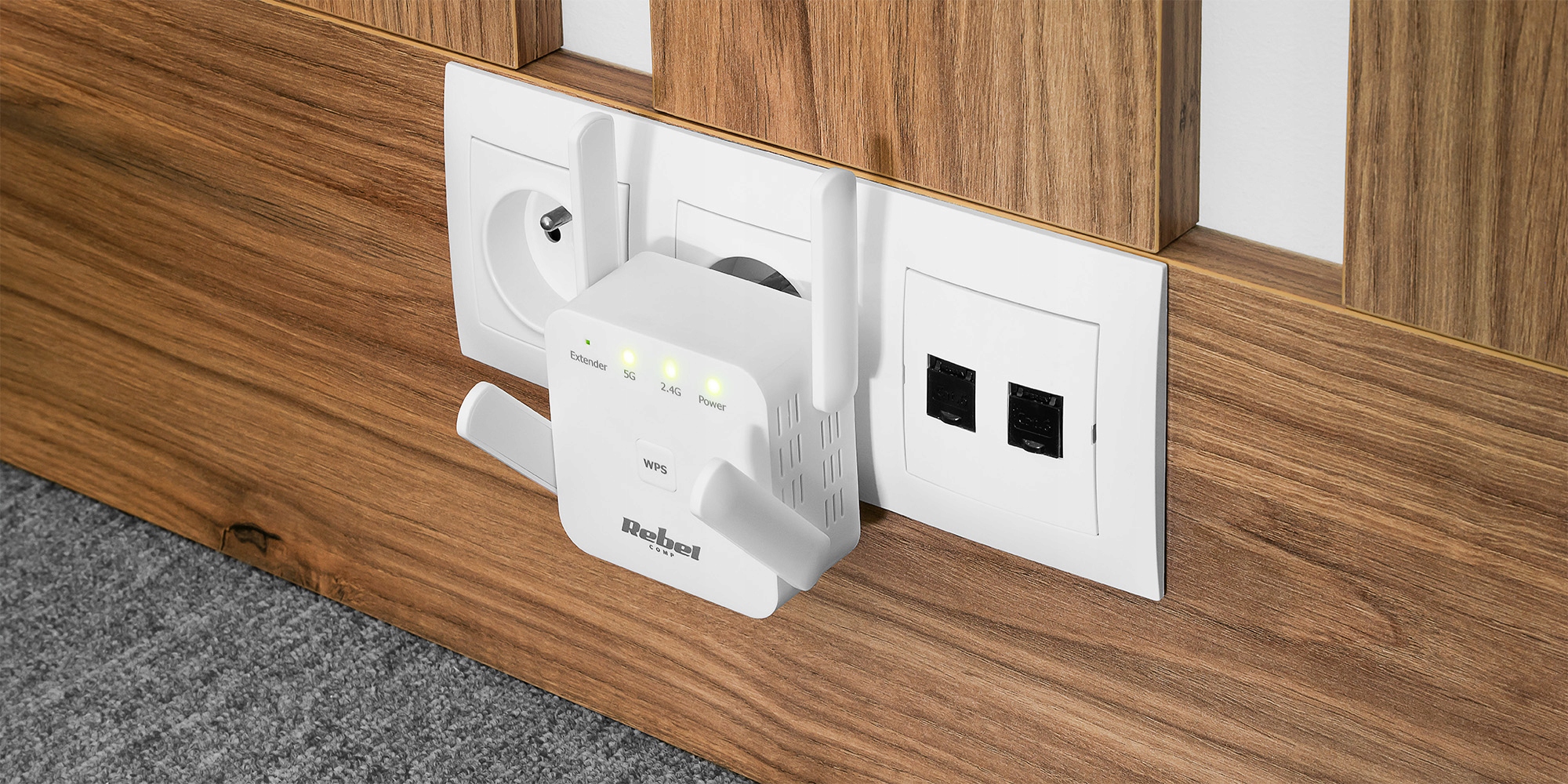 REPEATER - WZMACNIACZ SIECI BEZPRZEWODOWEJ 2.4+5 GHz REBEL - obrazek 8