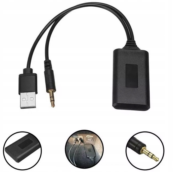 MODUŁ BLUETOOTH UNIWERSALNY USB JACK AUX - obrazek 5