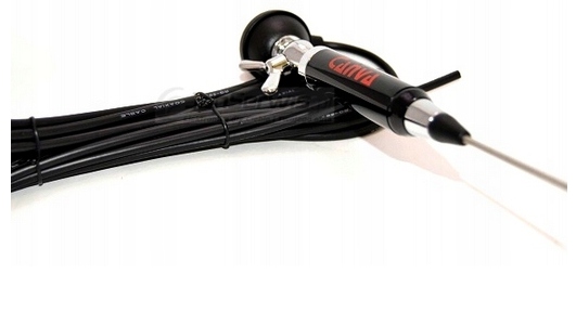 KOMPLETNY ZESTAW CB RADIO TEDDY II+ PÓŁKIESZEŃ ANTENA+ UCHWYT TIR BUS 12/24V - obrazek 3