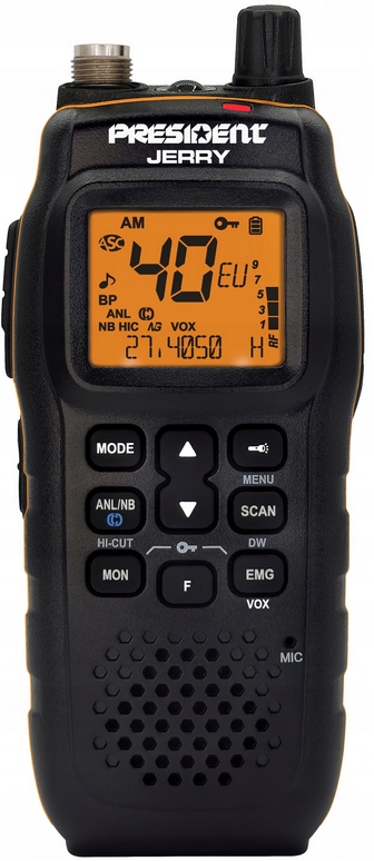 CB RADIO PRESIDENT JERRY PRZENOŚNE RĘCZNE 12V + ANTENA MAGNETYCZNA PNI 48 - obrazek 15