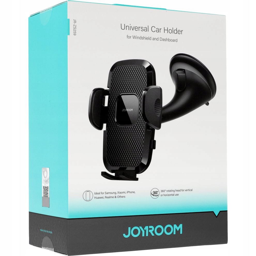 UCHWYT SAMOCHODOWY JOYROOM UNIWERSALNY DO TELEFONU/NA KOKPIT CZARNY - obrazek 11
