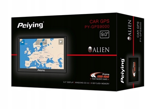 NAWIGACJA SAMOCHODOWA GPS PEIYNG 9" + MAPY EU - obrazek 8