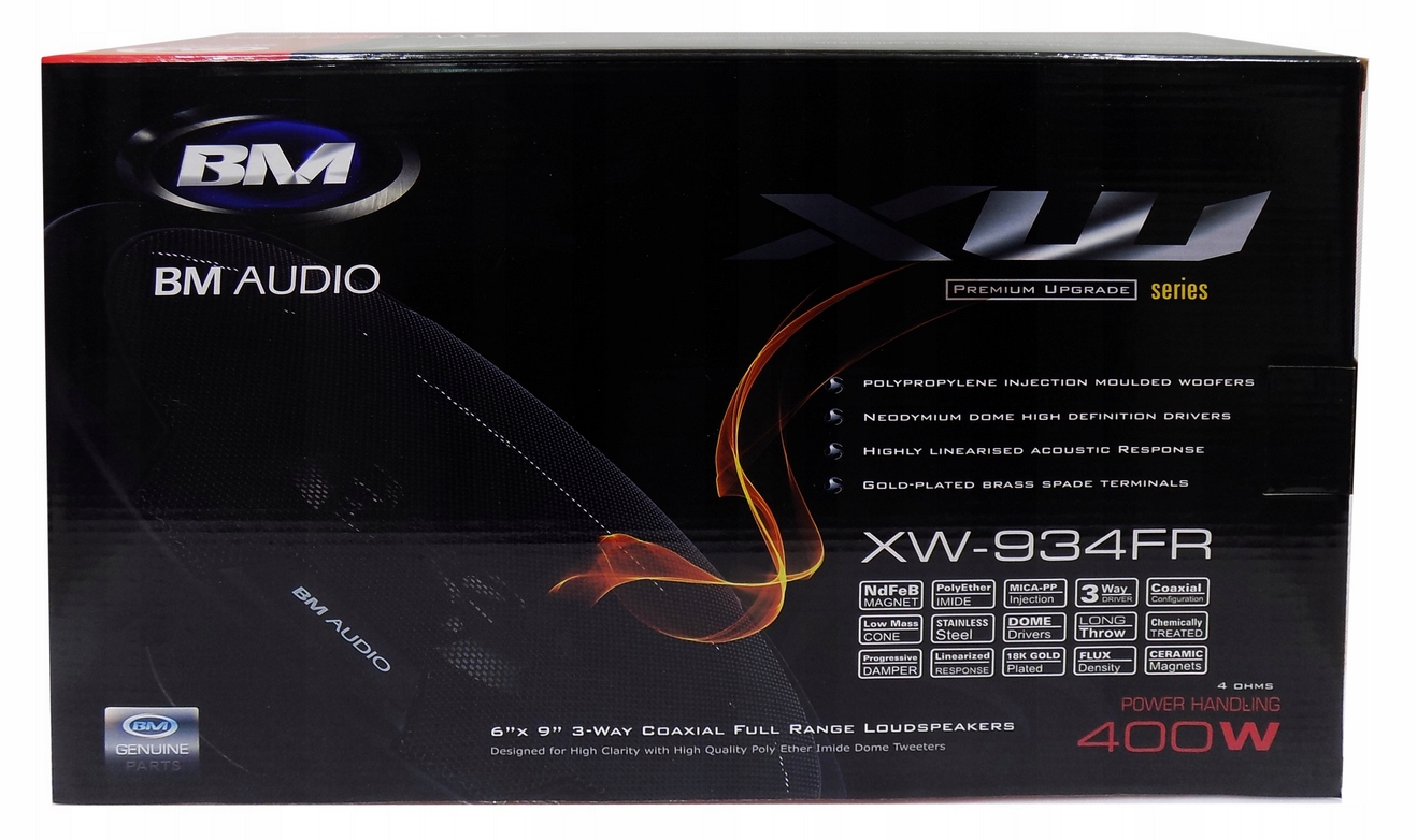 BOSCHMANN MOCNE GŁOŚNIKI SAMOCHODOWE 6x9'' ELIPSY XW-934FR 400 WATT - obrazek 9