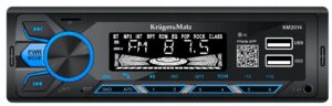 RADIO SAMOCHODOWE KRUGER&MATZ KM2014AUX USB x2 MP3 Bluetooth