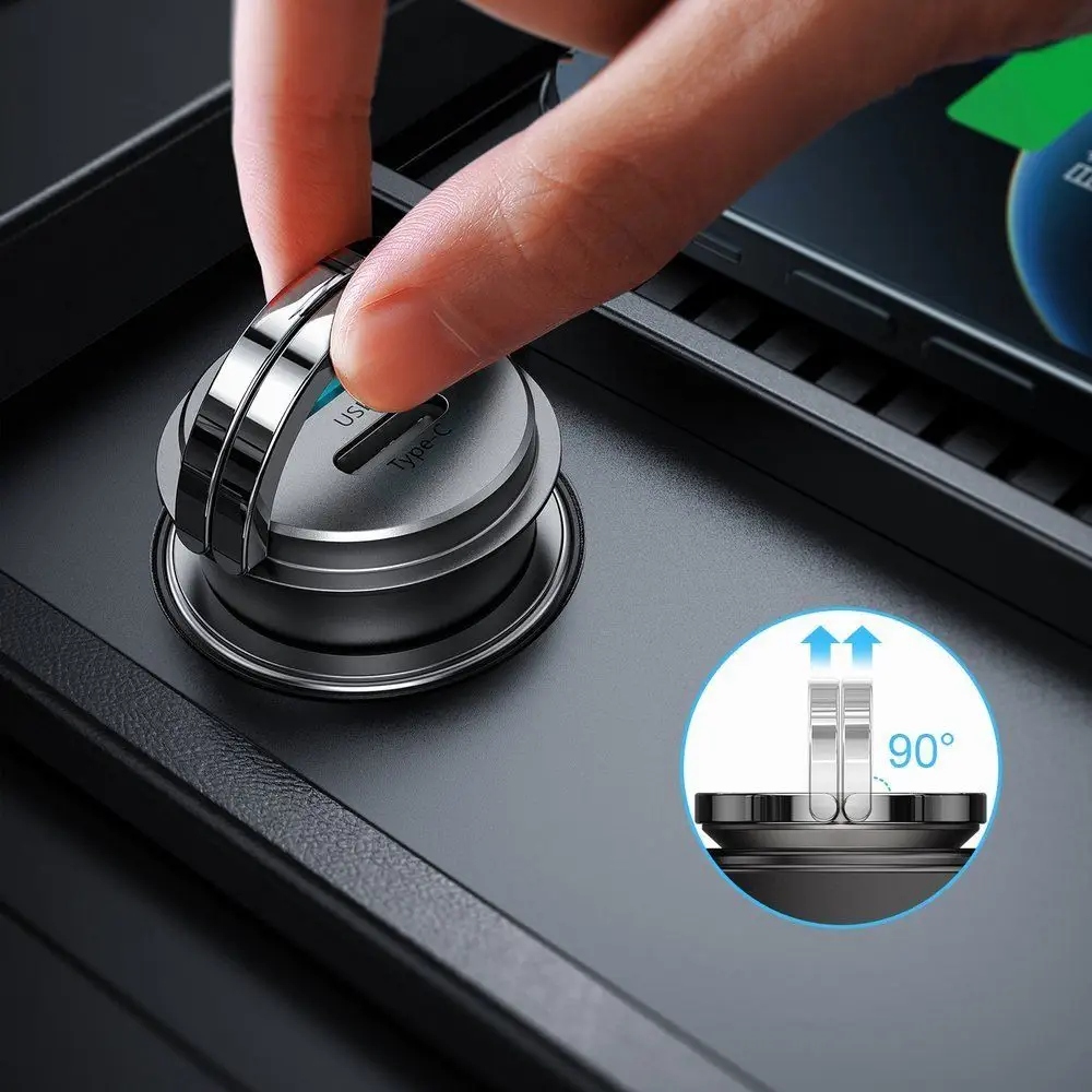 ŁADOWARKA SAMOCHODOWA USB TYP C JOYROOM 5000 mA - obrazek 6