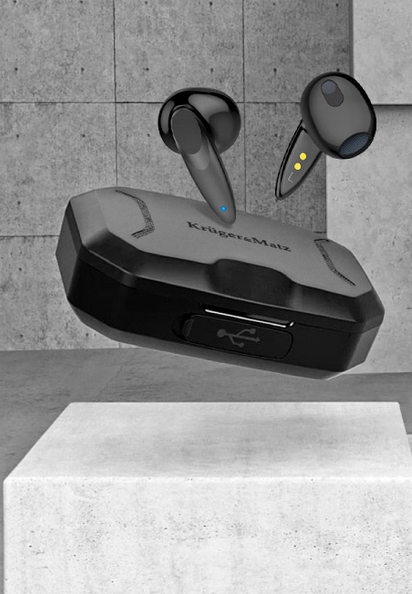 SŁUCHAWKI BEZPRZEWODOWE DOUSZNE Z POWER BANKIEM - obrazek 7