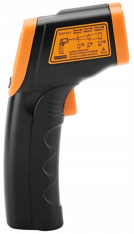 PIROMETR CYFROWY TERMOMETR NA PODCZERWIEŃ SMART SENSOR AR360A+ -50°do 420°C - obrazek 6