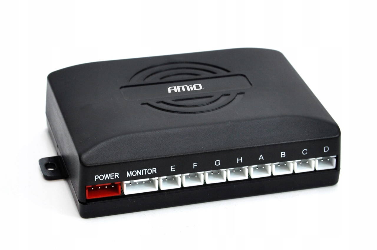 CZUJNIKI PARKOWANIA COFANIA LED 8 SENSORÓW CZARNE AMIO-01560 - obrazek 6