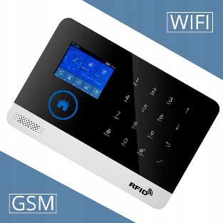 BEZPRZEWODOWY ALARM GSM WIFI APP PL + KARTA SIM POWYSTAWOWY - obrazek 5