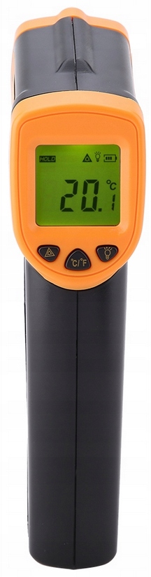 PIROMETR CYFROWY TERMOMETR NA PODCZERWIEŃ SMART SENSOR AR360A+ -50°do 420°C - obrazek 4