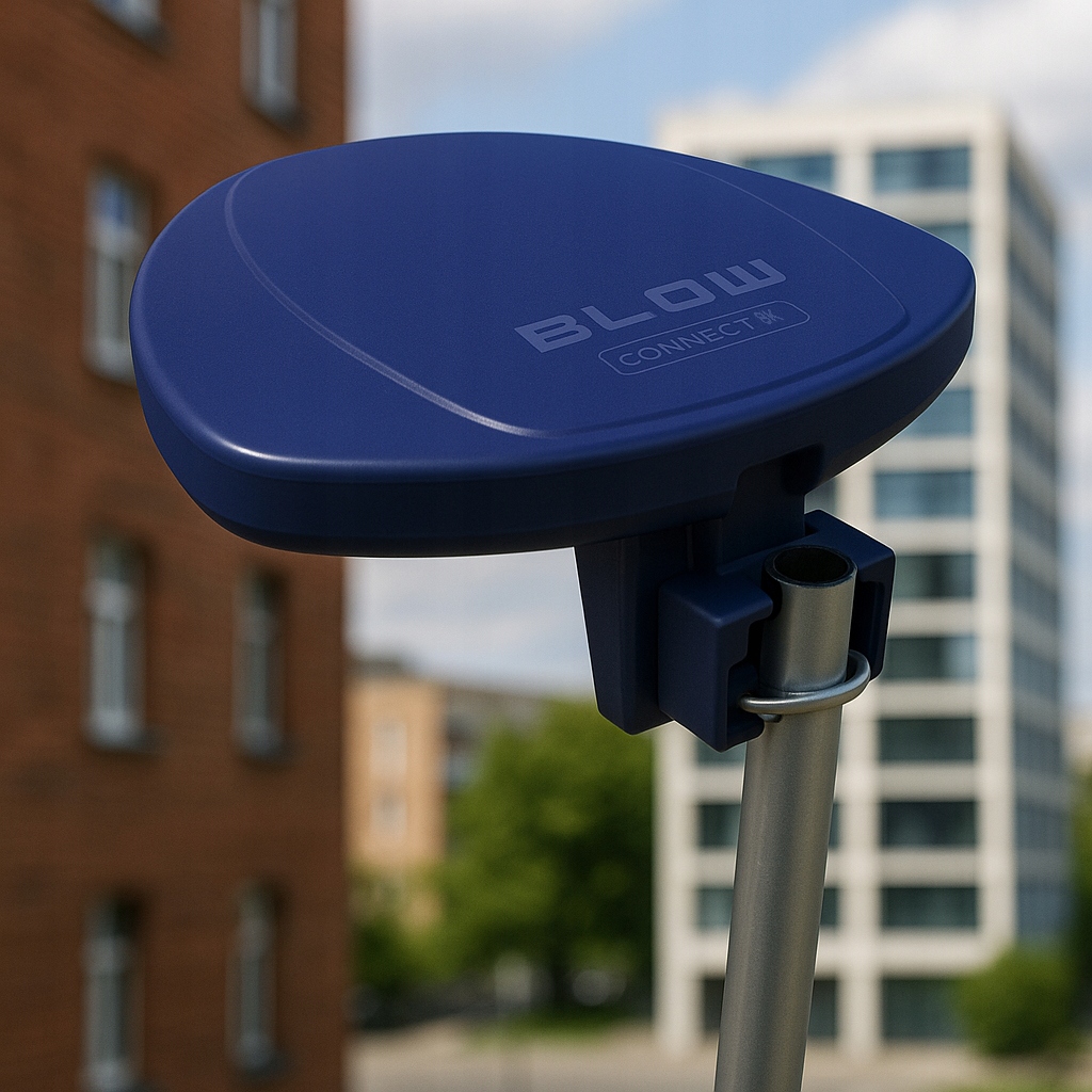 ANTENA ZEWNĘTRZNA AKTYWNA DVB-T2 HD TV 8K filtr GSM UHF + ZASILACZ - obrazek 11