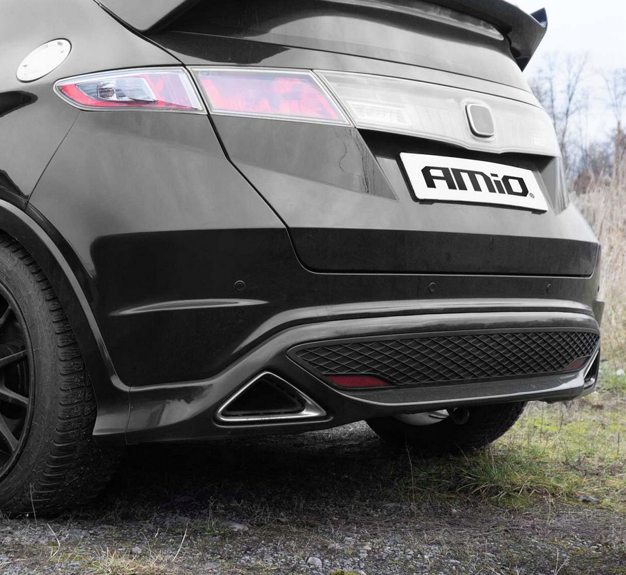 CZUJNIKI PARKOWANIA COFANIA LED 8 SENSORÓW CZARNE AMIO-01560 - obrazek 16