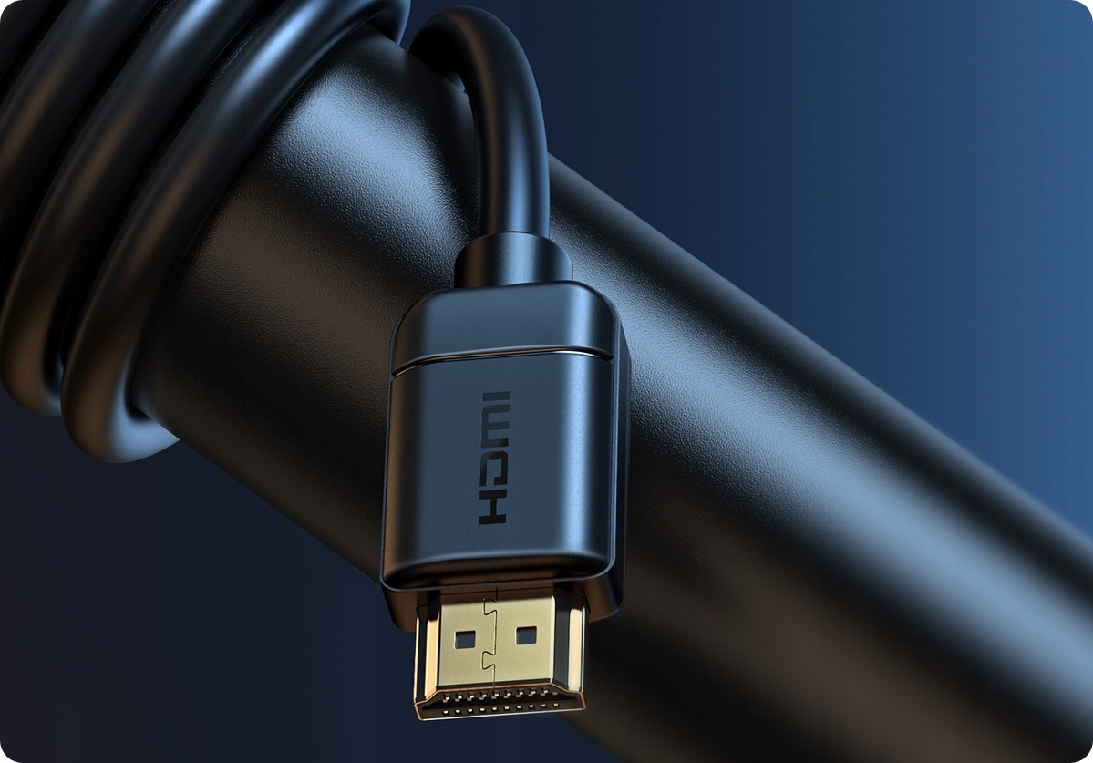 KABEL PRZEWÓD HDMI 2.0 4K 60 Hz 3D HDR 18 Gbps 3m CZARNY - obrazek 3