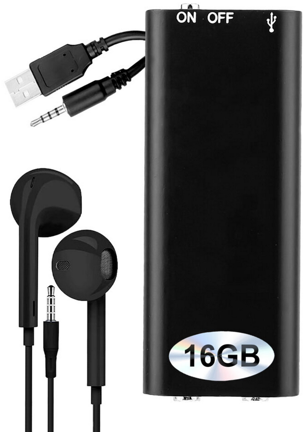 MINI DYKTAFON PODSŁUCH AKTYWACJA GŁOSEM PENDRIVE