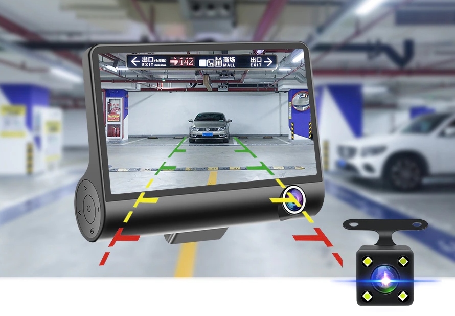 REJESTRATOR JAZDY 3 KAMERY + KAMERA COFANIA FULL HD - obrazek 4