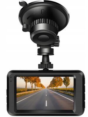 WIDEOREJESTRATOR SAMOCHODOWY + KAMERA COFANIA Z WYŚWIETLACZEM DASH CAM HDR