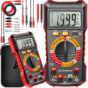 MIERNIK CYFROWY MULTIMETR PRĄDU NAPIĘCIA Z INTELIGENTNYM POMIAREM I NCV