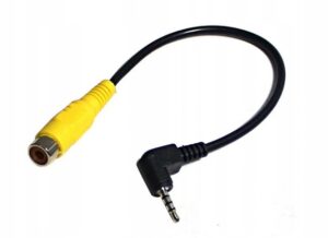 ADAPTER KABEL AV KAMERY COFANIA  JACK 2,5MM DO NAWIGACJI BLOW MODECOM
