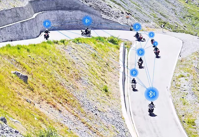 INTERKOM MOTOCYKLOWY MaxTo M6S MESH SYSTEM DO 8 URZĄDZEŃ RADIO WODOODPORNY - obrazek 13